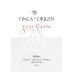 Finca El Origen Gran Reserva Malbec 2012 Front Label