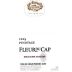Fleur du Cap Pinotage 2009 Front Label
