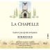 St Jacques d'Albas Minervois La Chapelle 2012 Front Label