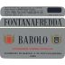 Fontanafredda Barolo 1988 Front Label