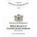 Chateau de Meursault Clos des Grands Charrons 2012 Front Label