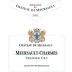 Chateau de Meursault Meursault Charmes Premier Cru 2012 Front Label
