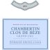 Bruno Clair Chambertin-Clos de Beze Grand Cru 2012 Front Label