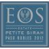 EOS Petite Sirah 2012 Front Label