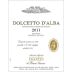 Bruno Giacosa Dolcetto d'Alba 2011 Front Label