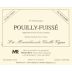 Eve & Michel Rey Pouilly-Fuisse La Marechaude Vieilles Vignes Blanc 2008 Front Label