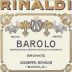 Giuseppe Rinaldi Barolo Brunate-Le Coste 2011 Front Label