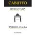 Cabutto Barbera d'Alba Superiore 2013 Front Label