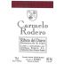 Carmelo Rodero Crianza 2007 Front Label