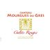 Chateau Mourgues de Gres Collard Costieres de Nimes Galets Rouge 2012 Front Label