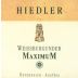 Hiedler Maximum Weisburgunder 2009 Front Label