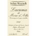 Stefano Mancinelli Lacrima di Morro d'Alba 2012 Front Label