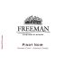 Freeman Sonoma Coast Pinot Noir 2014 Front Label