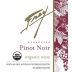 Frey Organic Pinot Noir 2015 Front Label