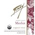 Frey Organic Merlot 2015 Front Label