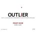 Bravium Outlier Pinot Noir 2013 Front Label