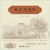 Kunde Merlot 2011 Front Label