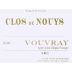 Clos de Nouys Vouvray Sec Blanc 2010 Front Label