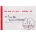 Marie-Pierre Manciat Macon Morizottes 2013 Front Label
