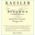 Kaesler Avignon 2012 Front Label