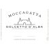 Moccagatta Dolcetto d'Alba 2015 Front Label