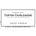 Vincent Girardin Corton-Charlemagne Grand Cru 2012 Front Label