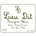 Lieu Dit Sauvignon Blanc 2013 Front Label