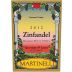 Martinelli Giuseppe and Luisa Zinfandel 2012 Front Label