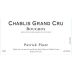 Patrick Piuze Chablis Bougros Grand Cru 2010 Front Label