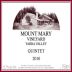 Mount Mary Vineyards Quintet Red Blend 2010 Front Label