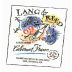 Lang & Reed Cabernet Franc 2009 Front Label
