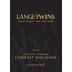 LangeTwins Estate Grown Cabernet Sauvignon 2013 Front Label