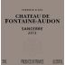 Langlois Sancerre Chateau de Fontaine Audon 2013 Front Label