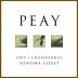 Peay Vineyards Sonoma Coast Estate Chardonnay 2009 Front Label