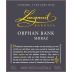 Langmeil Orphan Bank Shiraz 2008 Front Label