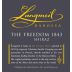 Langmeil The Freedom 1843 Shiraz 2012 Front Label