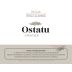 Ostatu Rioja Crianza 2012 Front Label