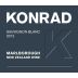 Konrad Sauvignon Blanc 2012 Front Label