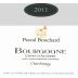 Pascal Bouchard Bourgogne Chardonnay 2011 Front Label