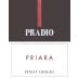 Pradio Priara Pinot Grigio 2012 Front Label