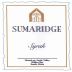Sumaridge Walker Bay Syrah 2005 Front Label