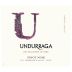 Undurraga U Pinot Noir 2016 Front Label