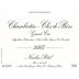 Nicolas Potel Chambertin-Clos de Beze Grand Cru 2007 Front Label