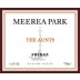 Meerea Park The Aunts Shriaz 2006 Front Label