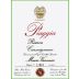 Piaggia Carmignano Riserva 2010 Front Label