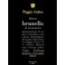 Poggio Antico Brunello di Montalcino Riserva 2003 Front Label