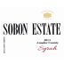 Sobon Estate Syrah 2013 Front Label