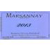 Sylvain Pataille Marsannay 2013 Front Label