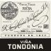 R. Lopez de Heredia Vina Tondonia Gran Reserva 2002 Front Label