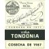 R. Lopez de Heredia Vina Tondonia Gran Reserva 1987 Front Label